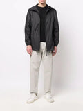 Rains drawstring hooded jacket
