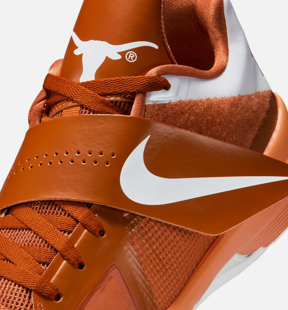 Zoom KD 4 Texas Longhorns Men's Lifestyle Shoes - Desert Orange/White