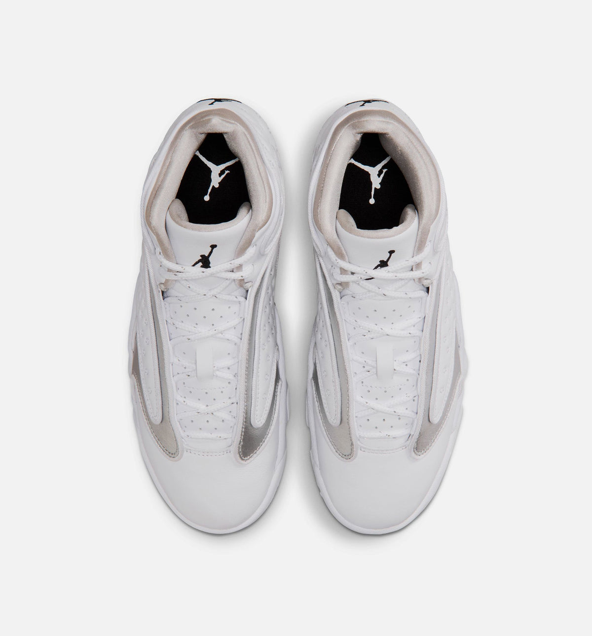 Air Jordan OG Women's Lifestyle Shoes – White/Black/Metallic Silver