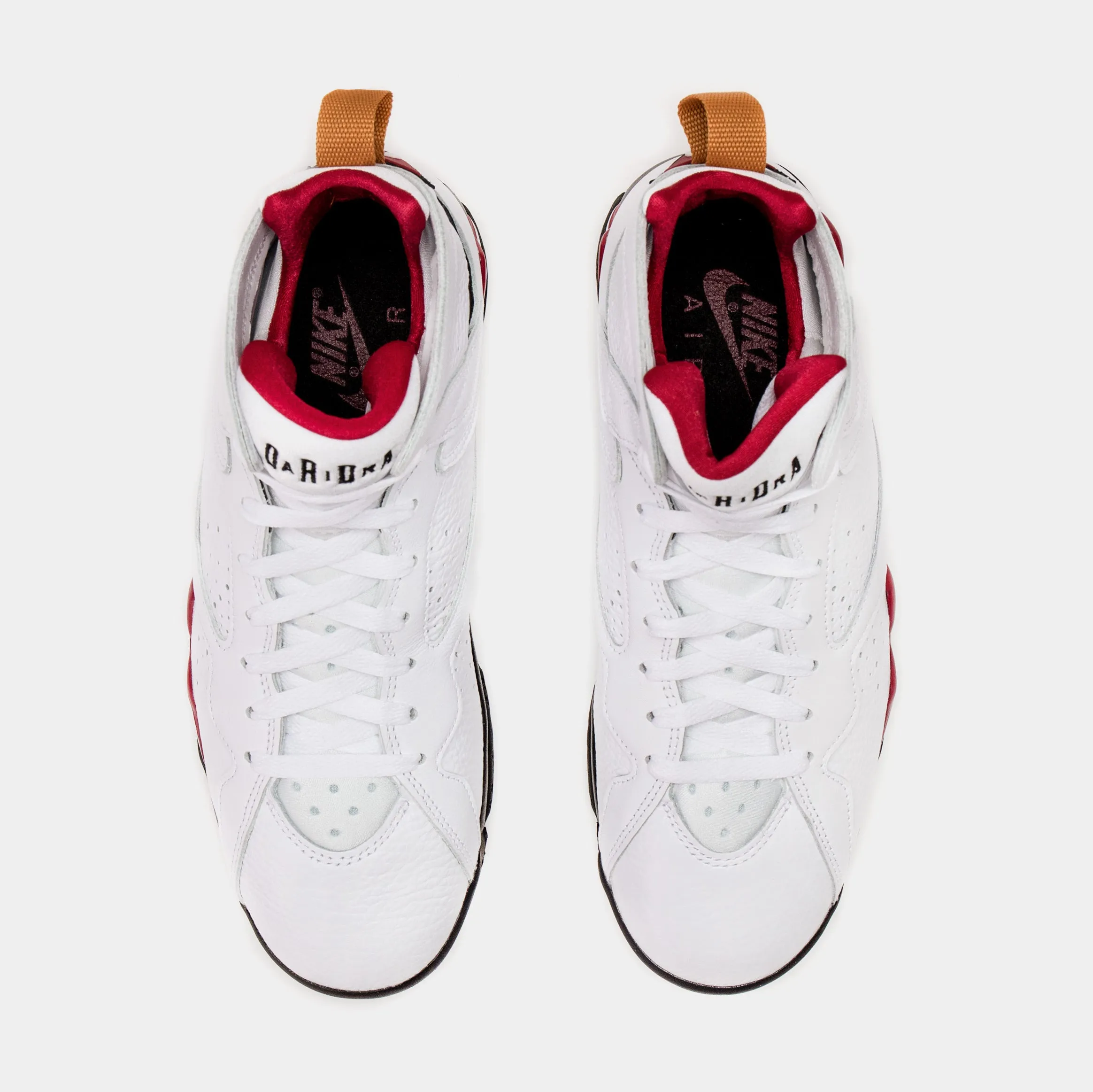 Air Jordan 7 Retro Cardinal Mens Lifestyle Shoe (White/Red) Free Shipping