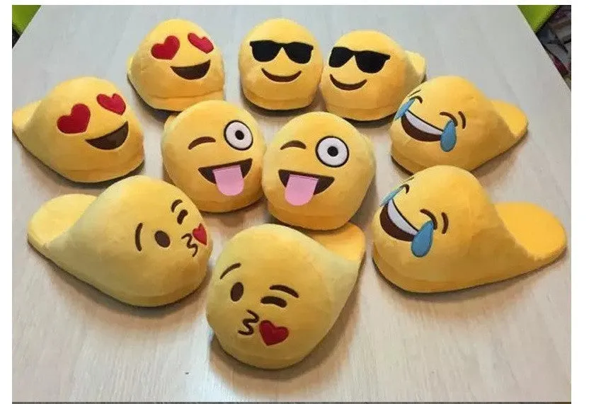 Amazingly Cute Emoji Slippers