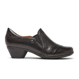 Cobb Hill Laurel Slip On (Women) - Black Leather