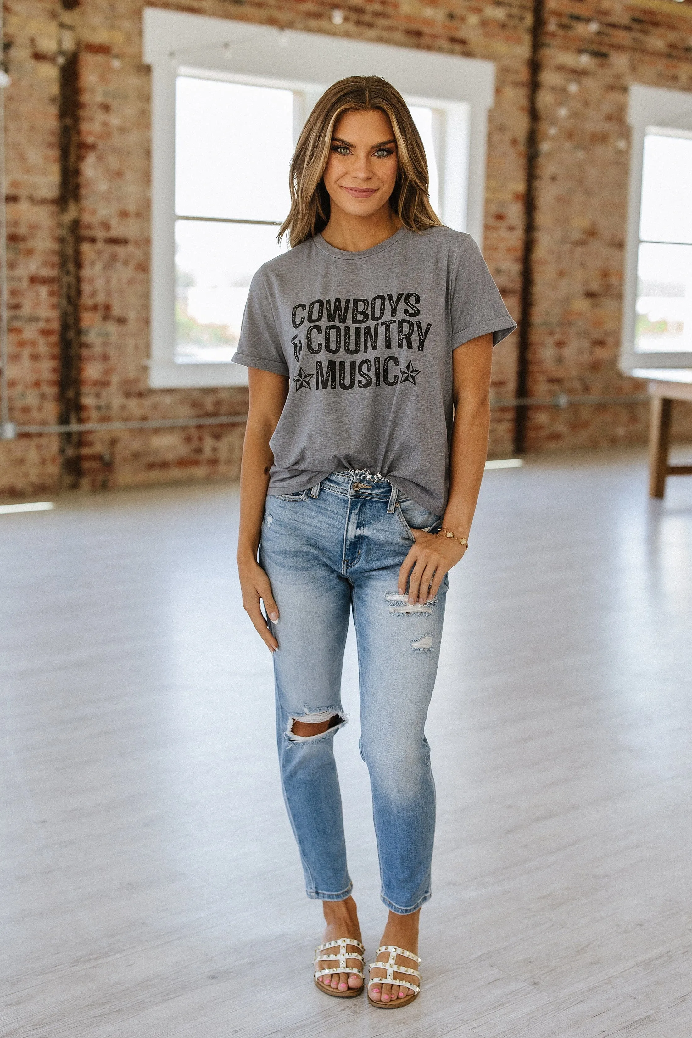 Cowboys Country Music Graphic Tee | S-2XL