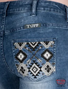 Cowgirl Tuff Festive Ladies Jeans