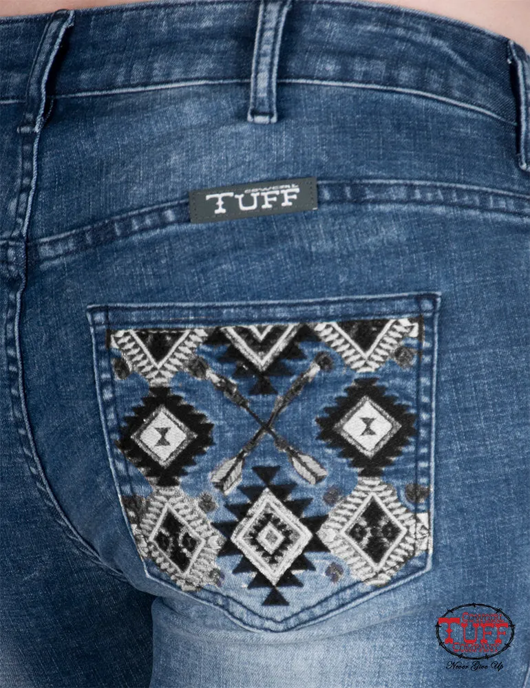 Cowgirl Tuff Festive Ladies Jeans