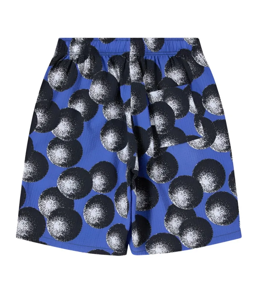 DOTS SHORT / EDWIN / BLUE GARMENT  WASHED