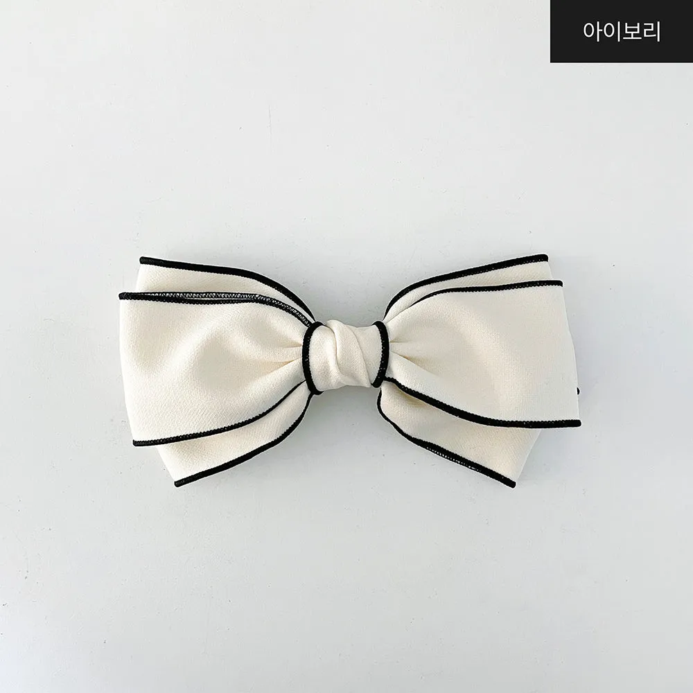 Double Ribbon Hair Pin