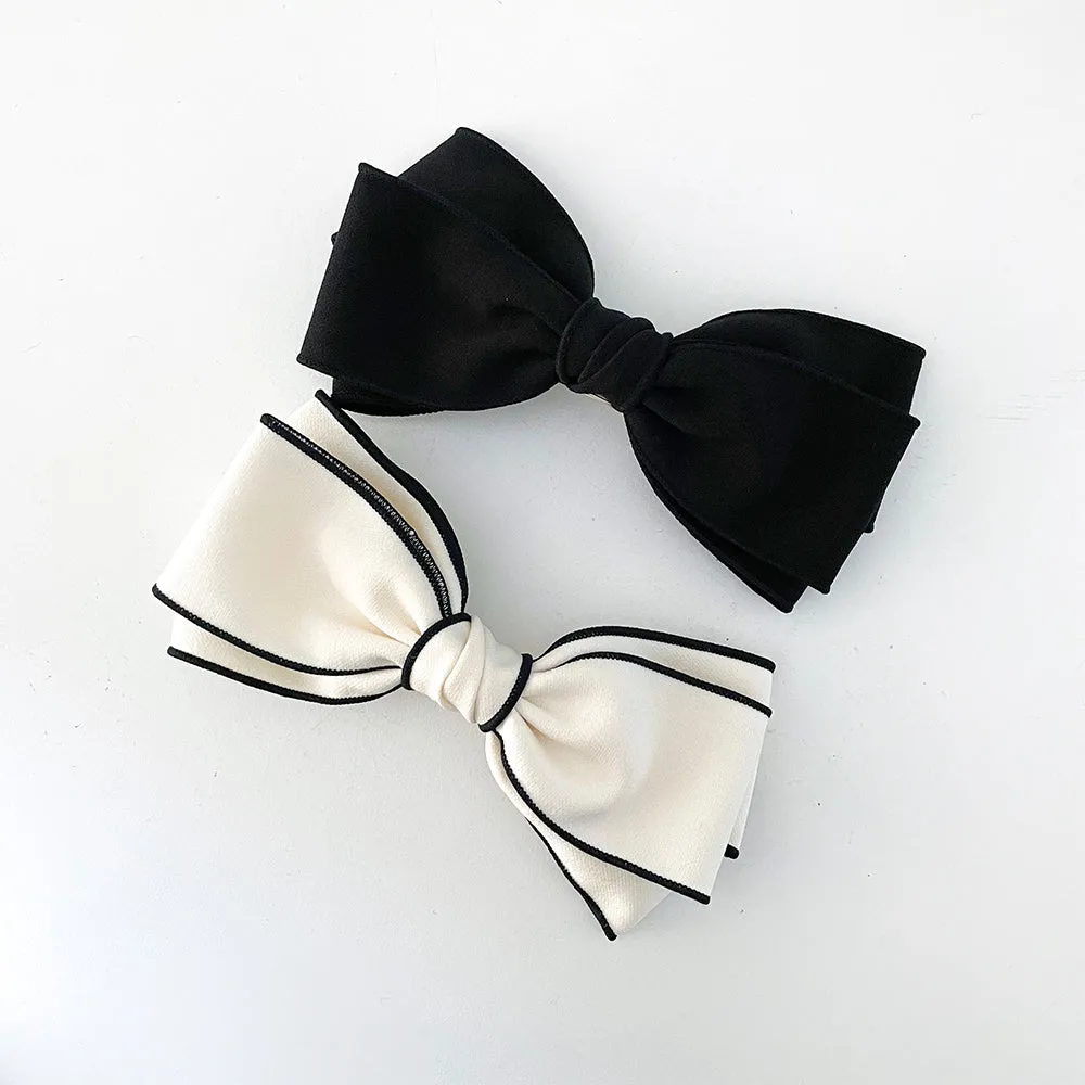 Double Ribbon Hair Pin