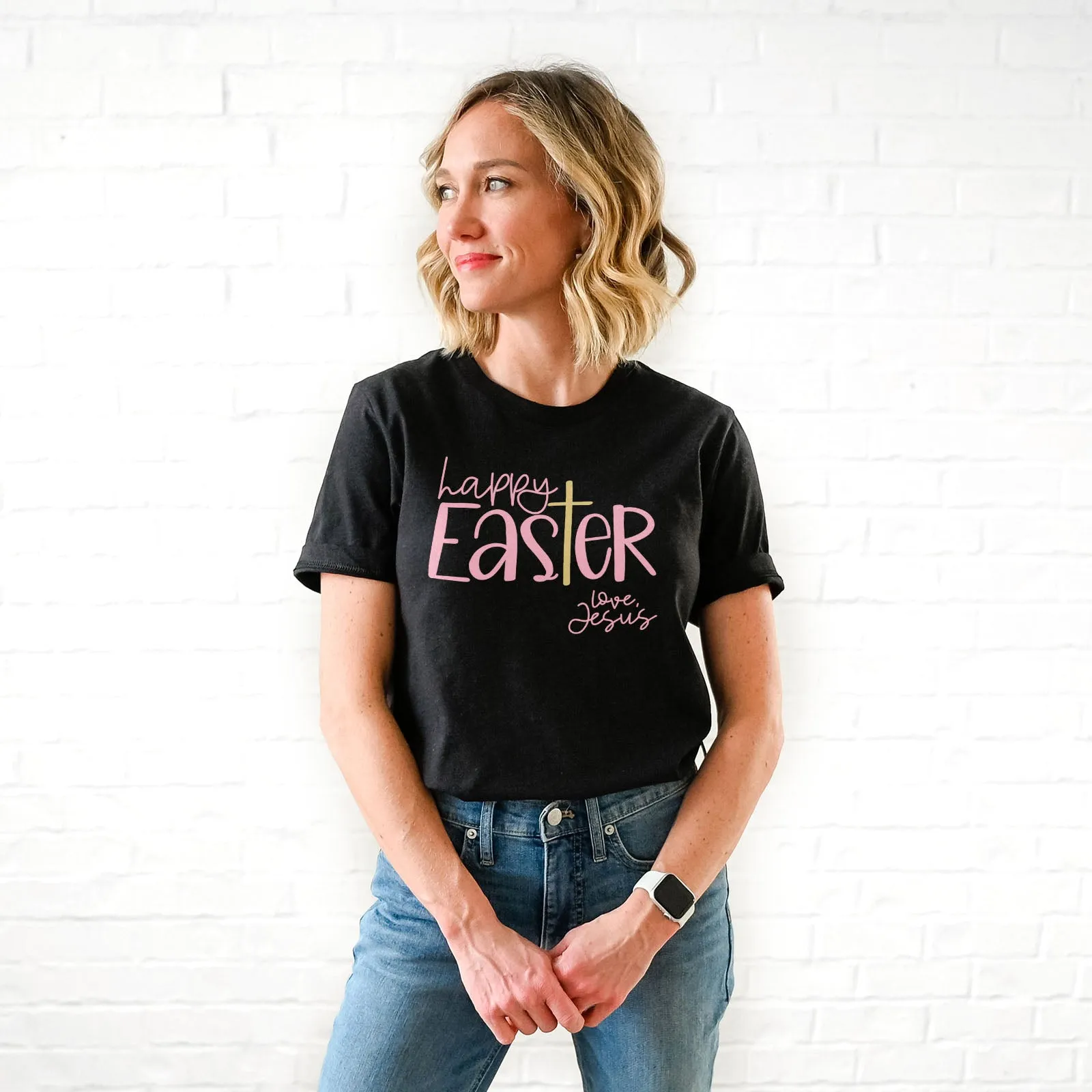 Happy Easter Tee Shirts For Women - Christian Easter T Shirts