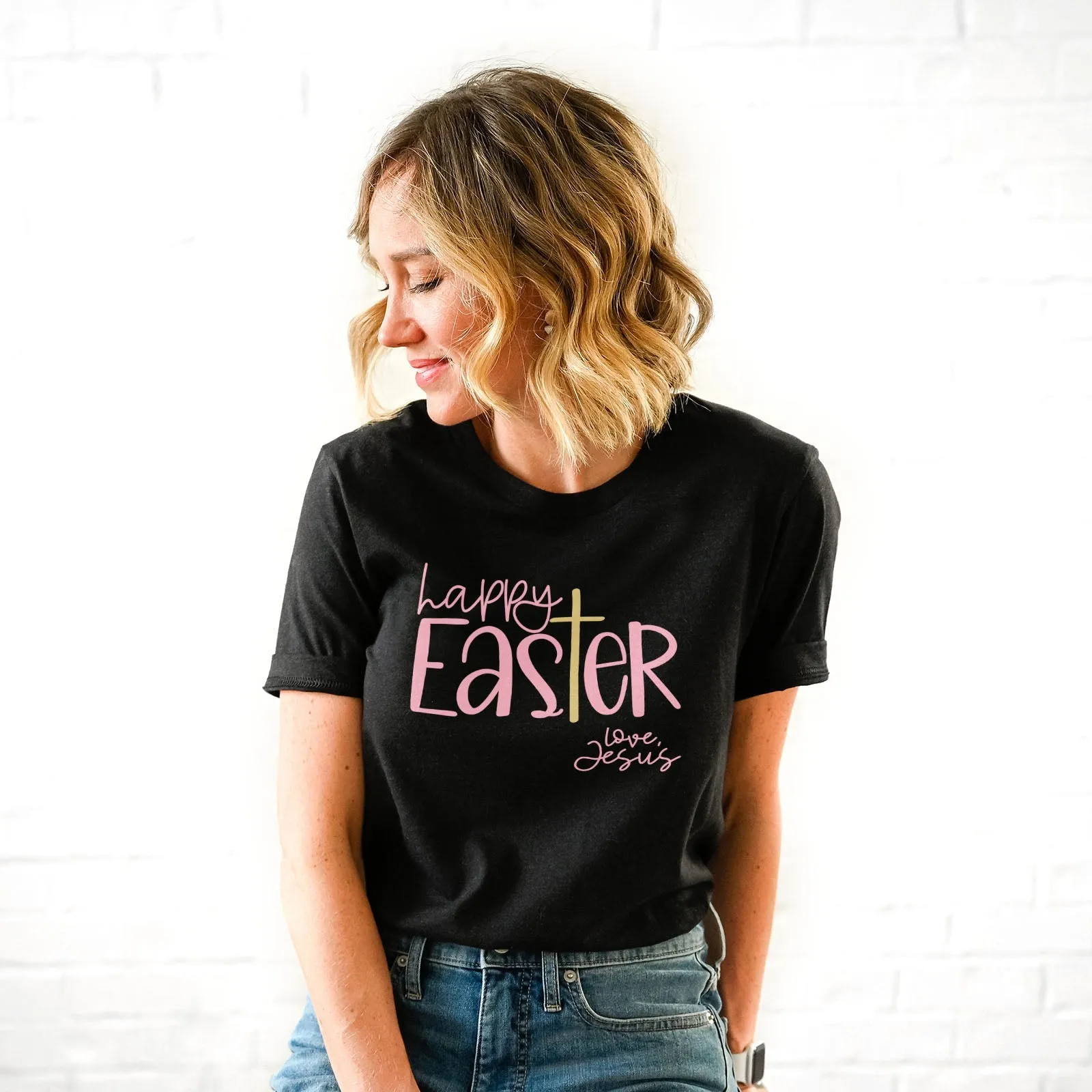 Happy Easter Tee Shirts For Women - Christian Easter T Shirts