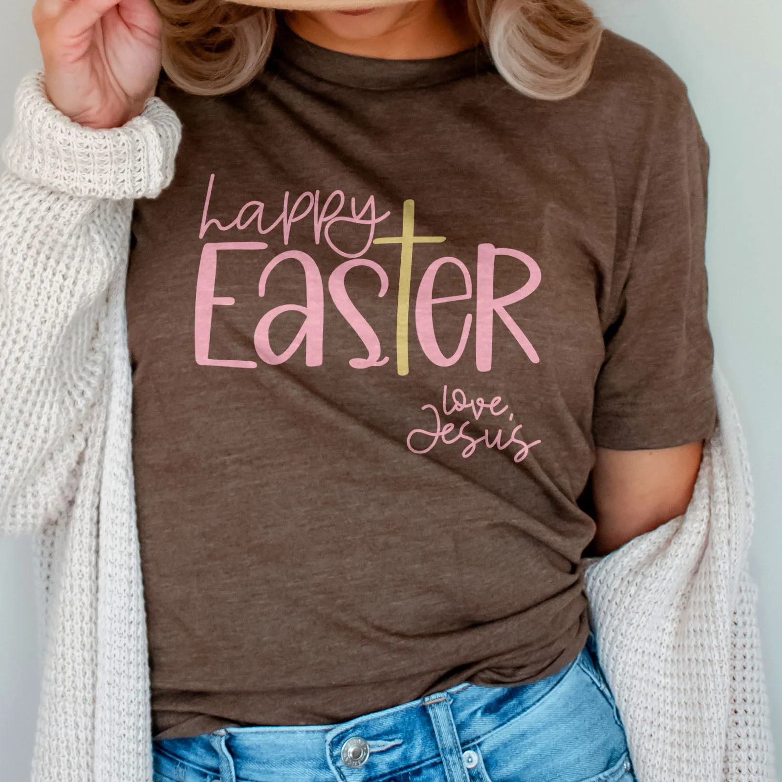 Happy Easter Tee Shirts For Women - Christian Easter T Shirts