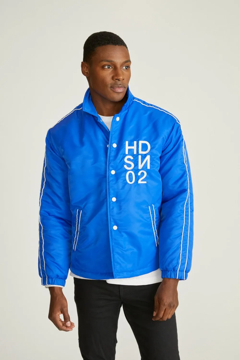 Hudson Jeans Nylon Coaches Jacket