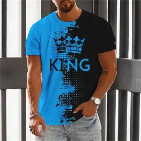 King Black and Blue T-Shirt