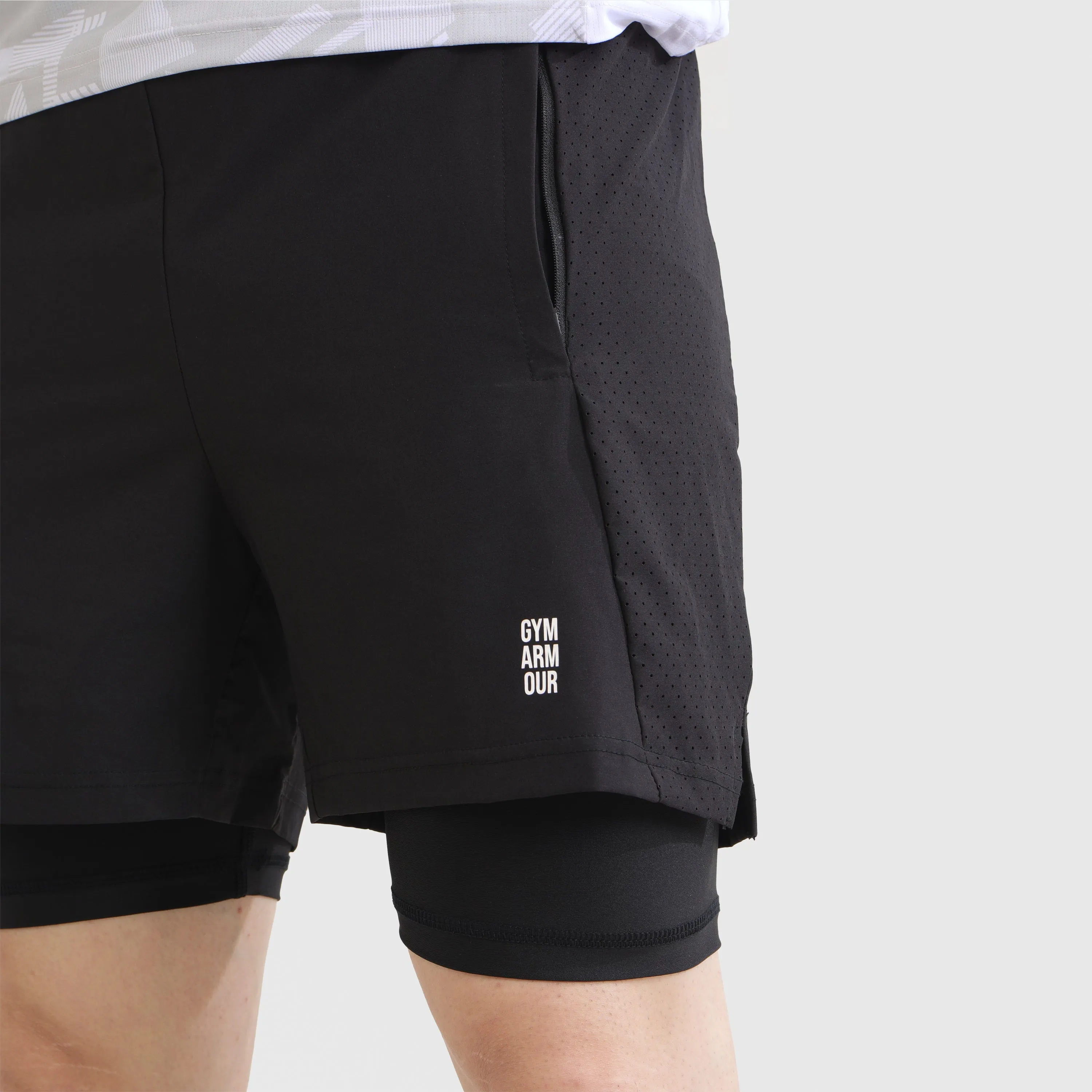 Laser Grip Shorts (Black)