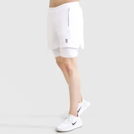 Laser Grip Shorts (White)