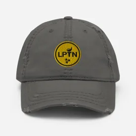 LPTN (Yellow) Distressed Dad Hat