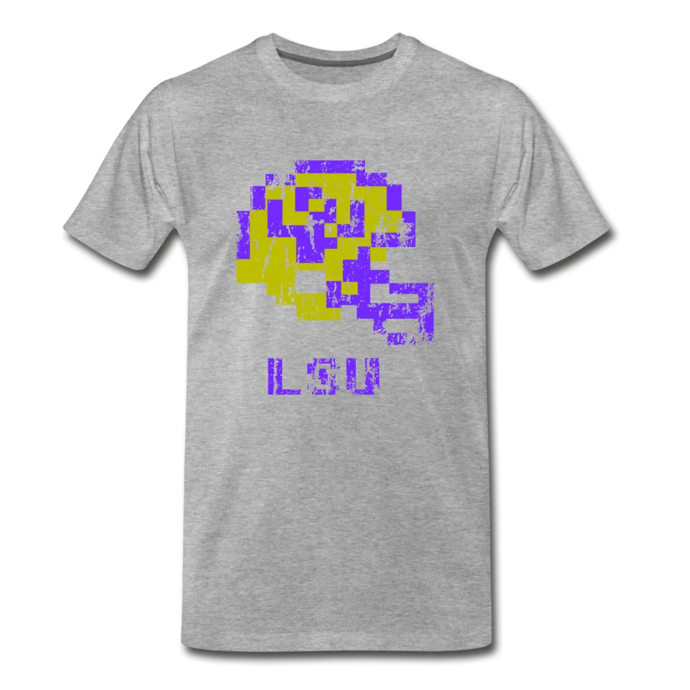 LSU Distressed Color