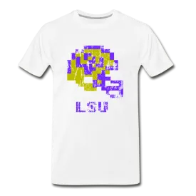 LSU Distressed Color