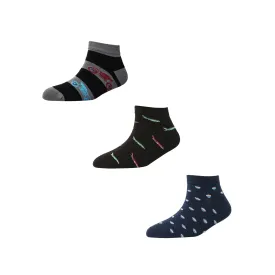 Men's AL010 Pack of 3 Ankle Socks