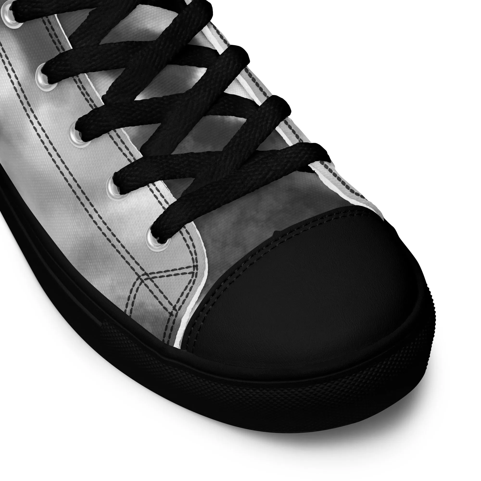 Menâ€™s high top canvas shoes