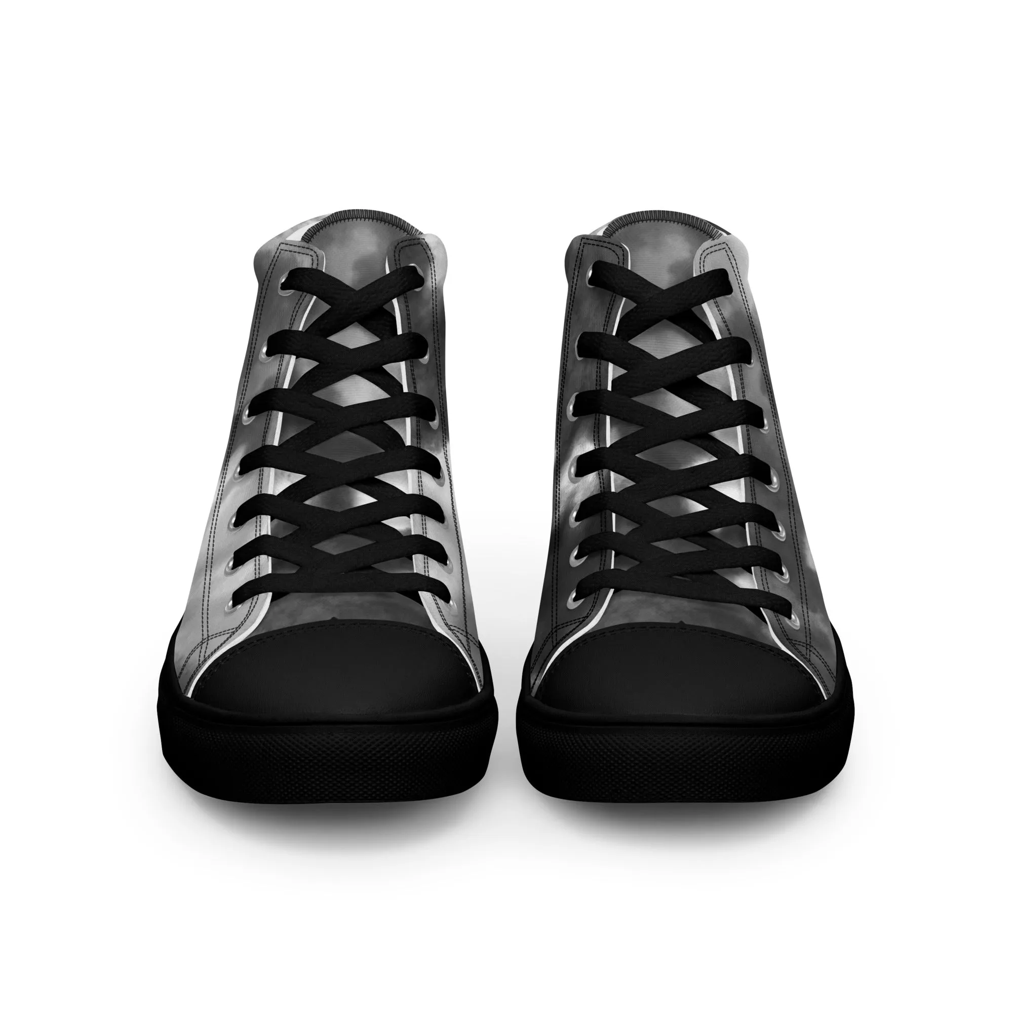 Menâ€™s high top canvas shoes