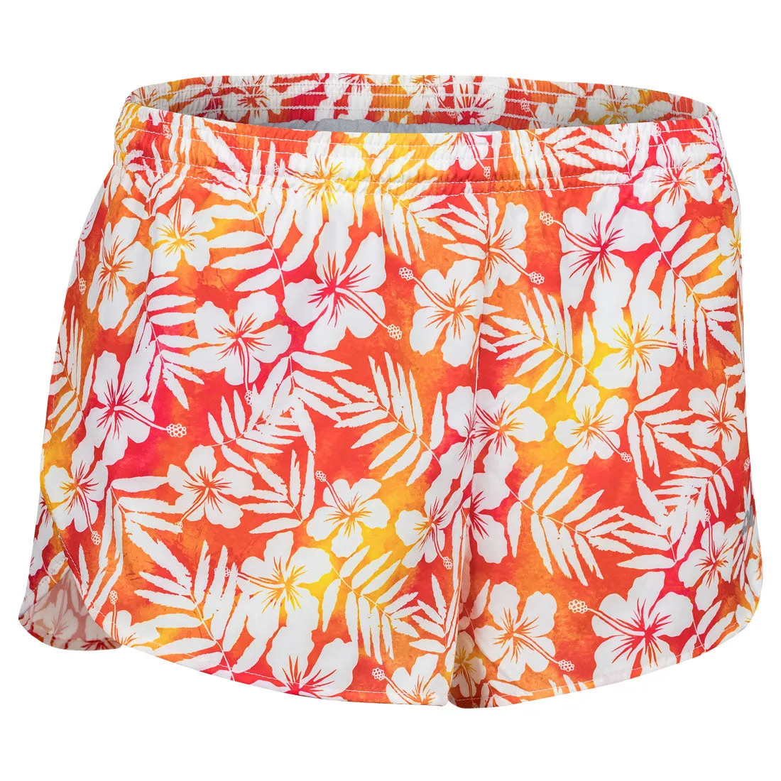 Men's Printed 1" Elite Split Shorts - Aloha Hawaiian