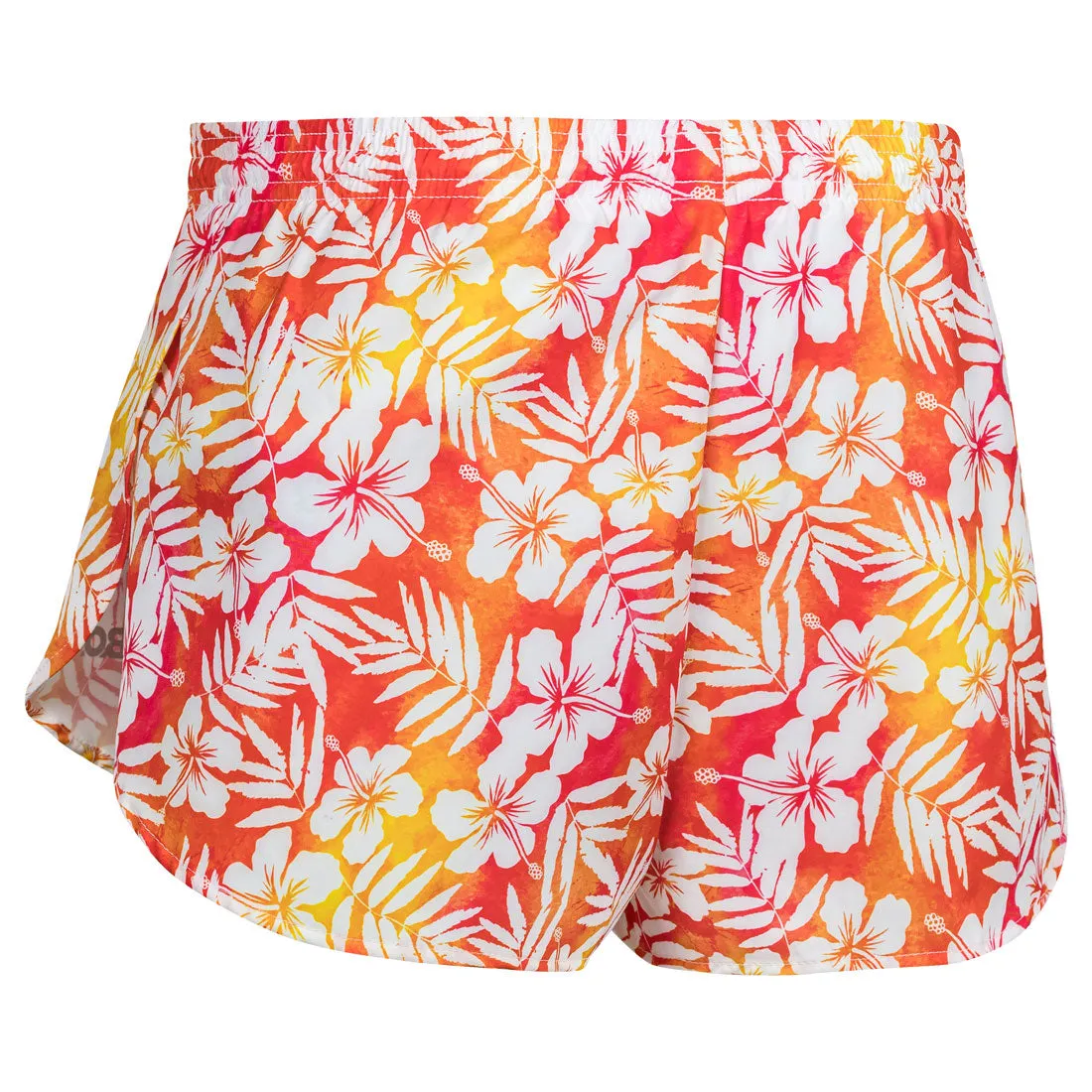 Men's Printed 1" Elite Split Shorts - Aloha Hawaiian