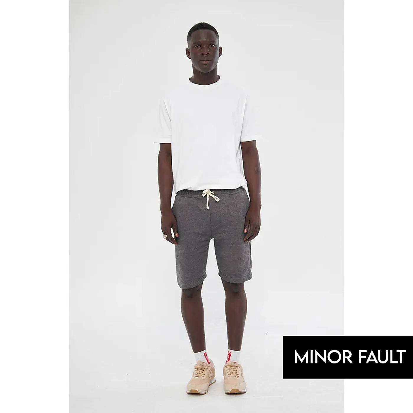 (Minor Fault) Charcoal Relaxed Fit Shorts