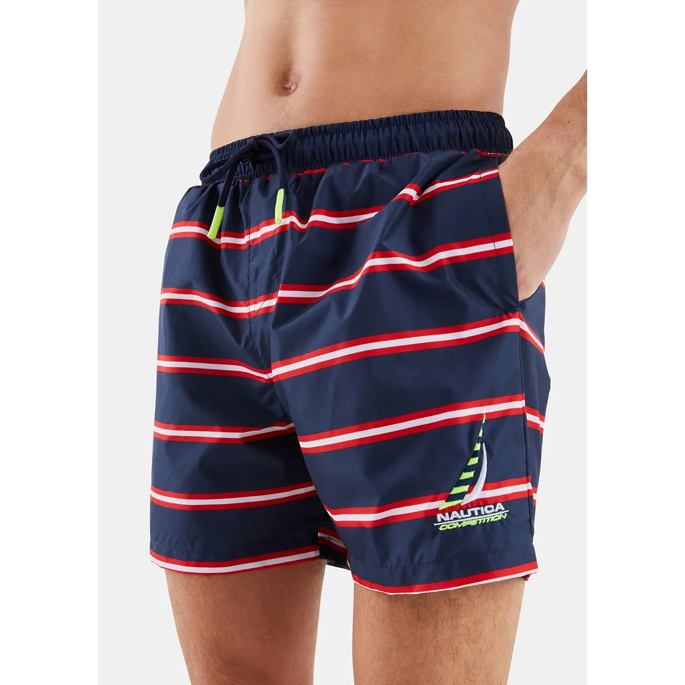 NTCA Tripplefin Stripes Swim Shorts