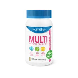 Progressive Multivitamin Active Women 60 Capsules