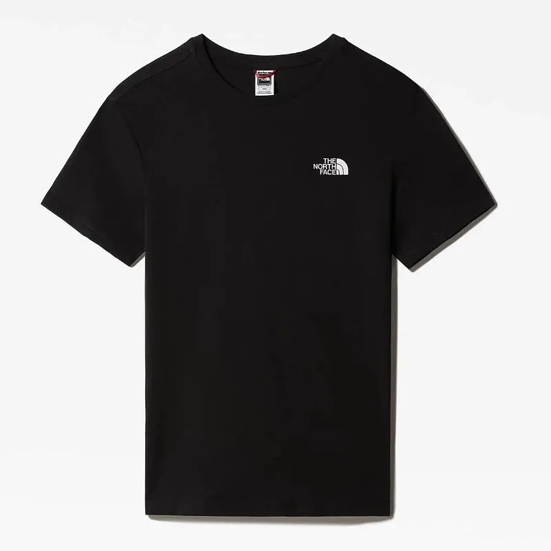 The North Face Simple Dome Men's Short Sleeve T-Shirt- Black