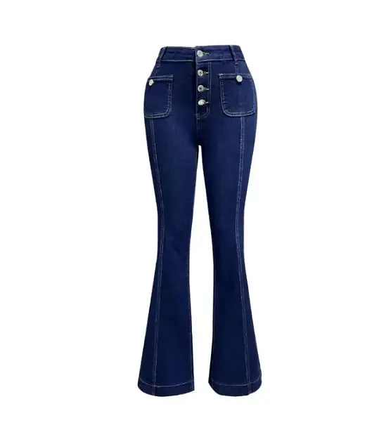 Women's Patchwork Slim Fit Stretch Jeans