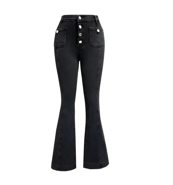 Women's Patchwork Slim Fit Stretch Jeans